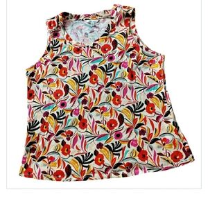 The Pioneer Woman Floral Sleeveless Top Flowy Boho